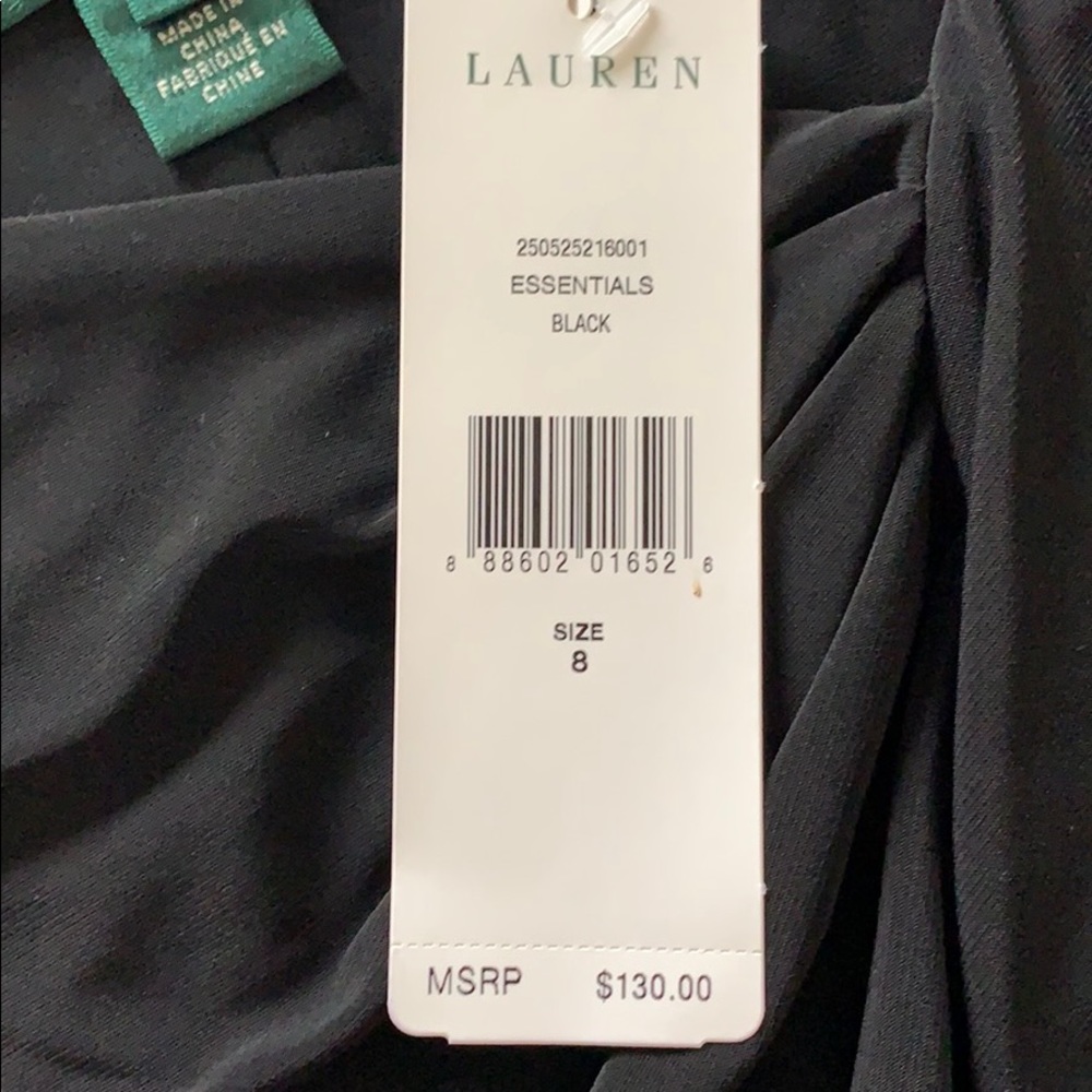 Ralph Lauren Black Dress. NWT - Picture 4 of 8